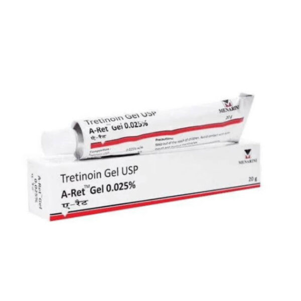 Menarini A-Ret Tretinion 0.025% Gel - 20G